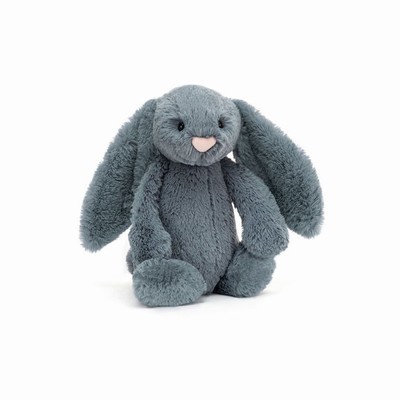 Jellycat Bashful Dusky Blue Bunnies New Zealand | GACXD8941